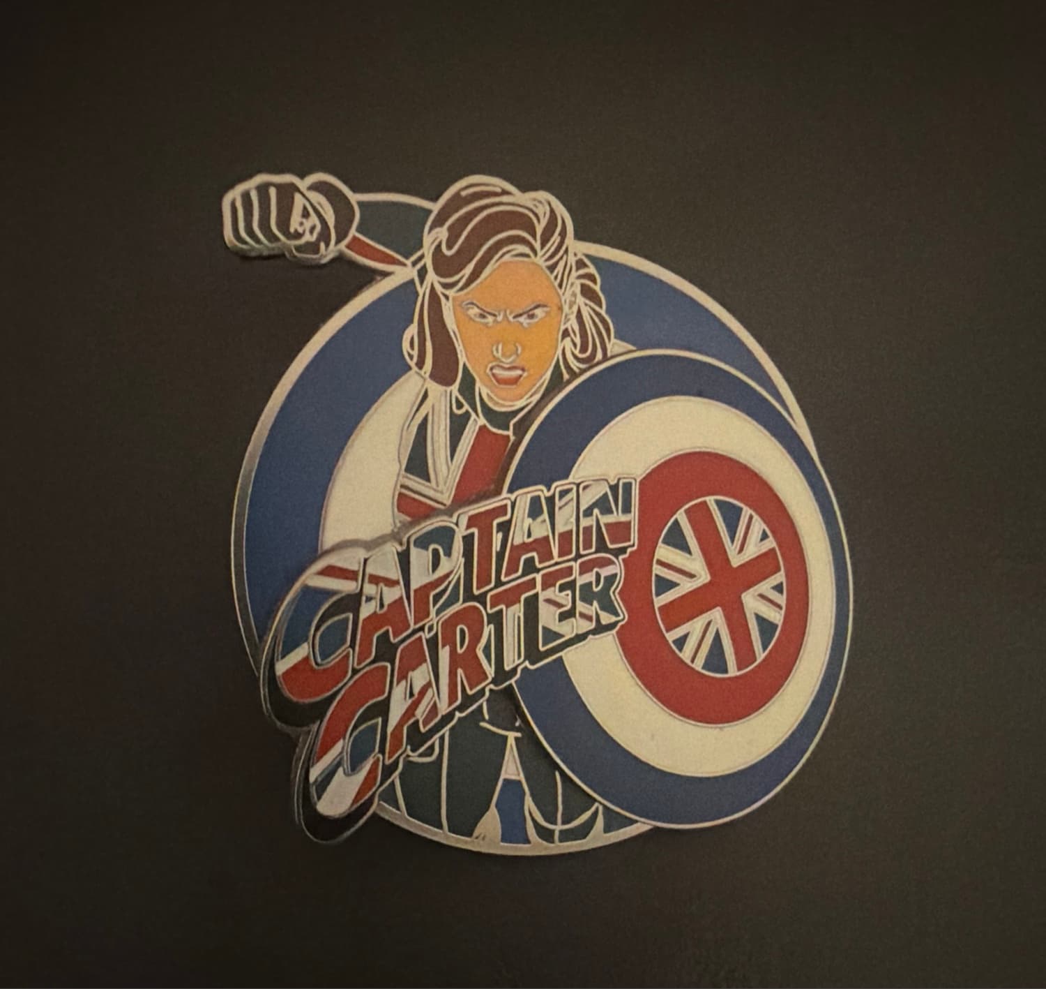Captain Carter Enamel Pin