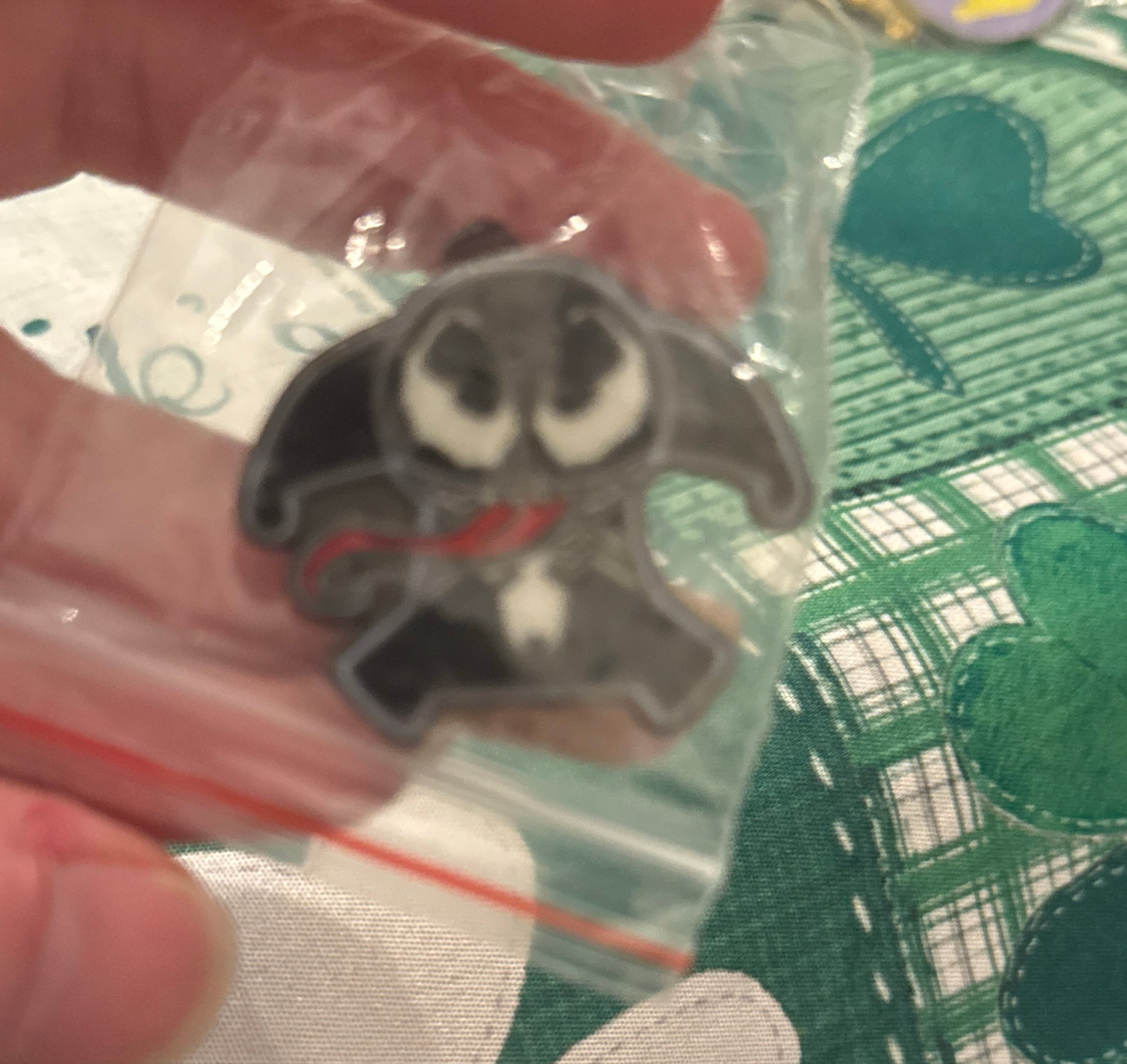 Stitch as Venom Enamel Pin