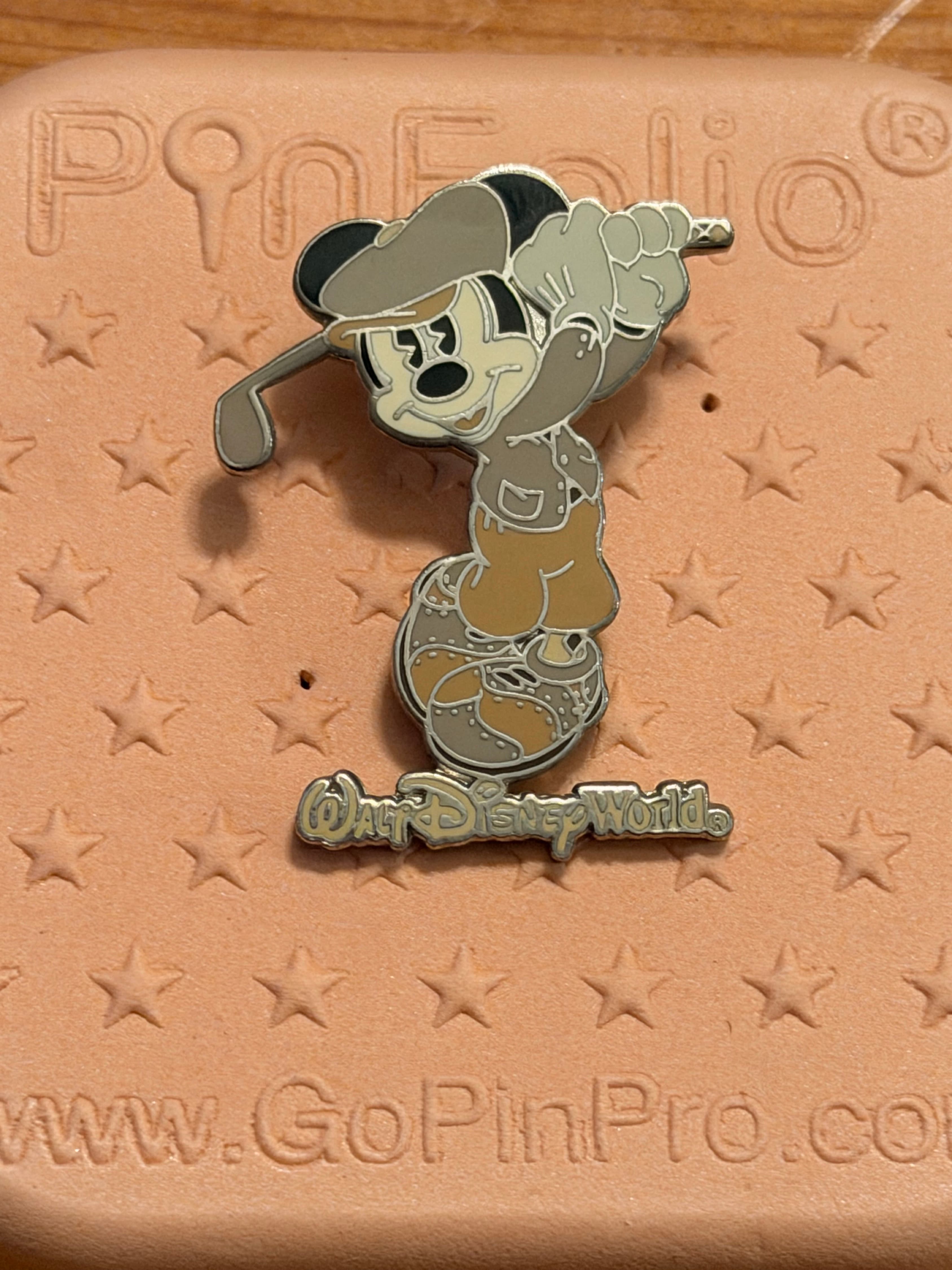 Vintage Mickey Golfing