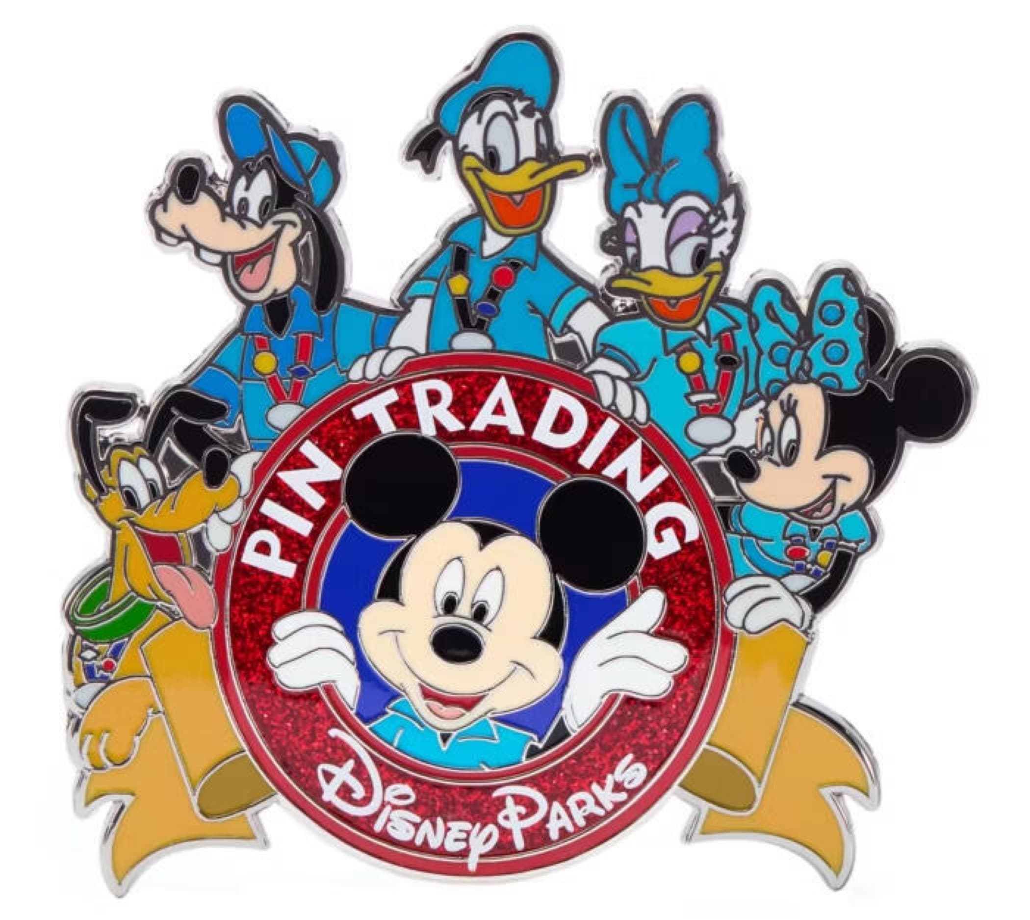 Mickey Mouse & Friends Pin Trading Logo