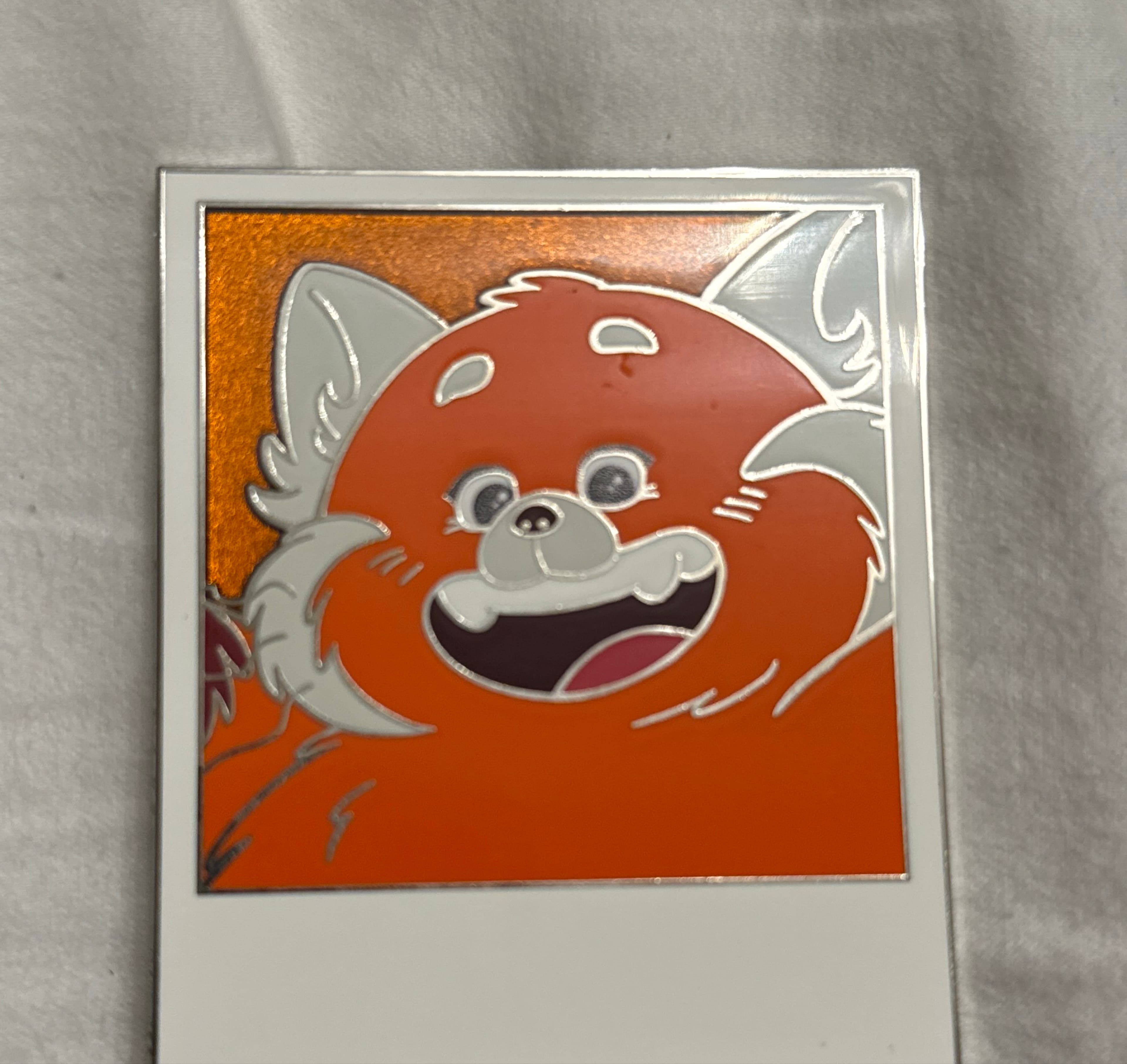 WDI Meilin Panda Say Cheese Polaroid Picture