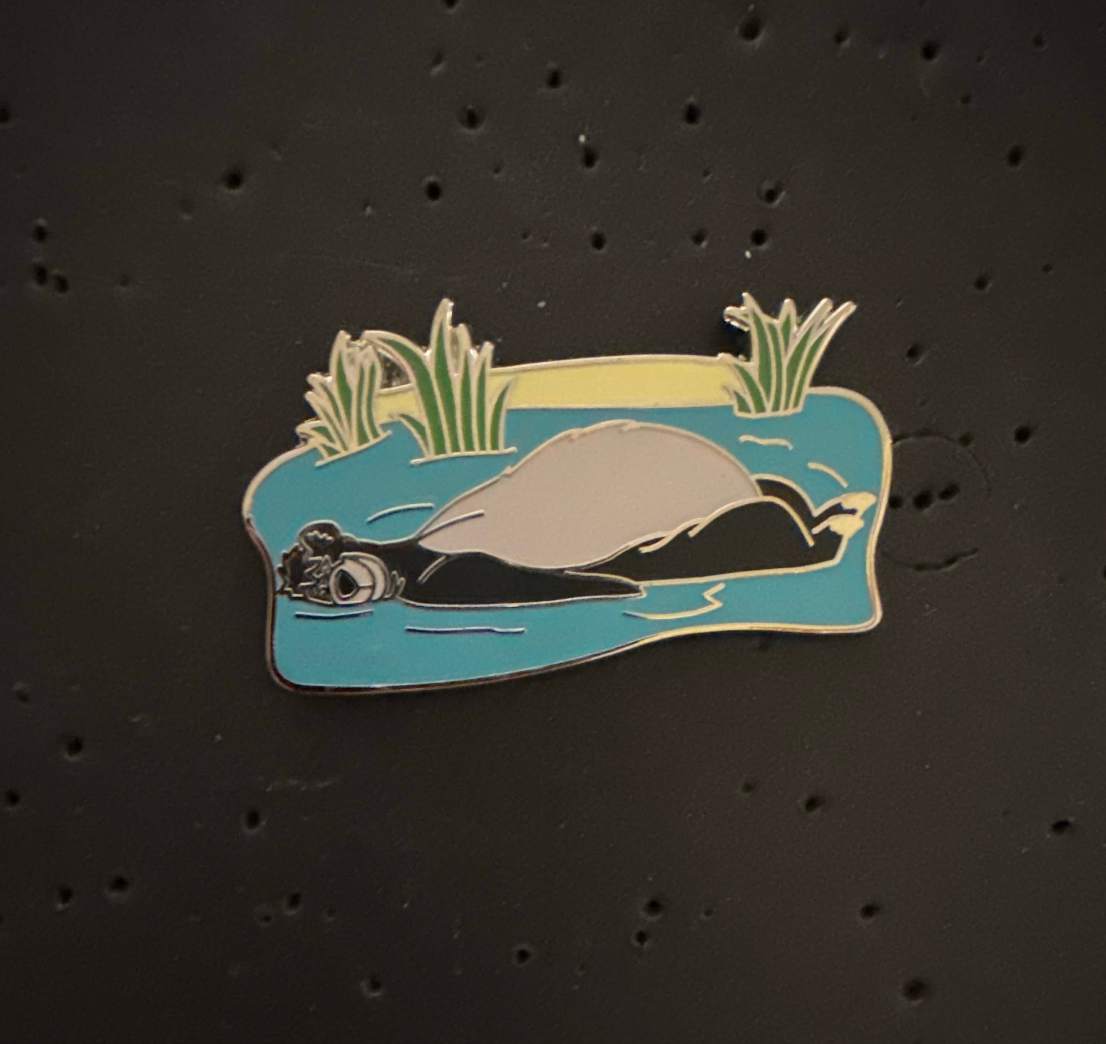 Sleeping Baloo in River - The Jungle Book