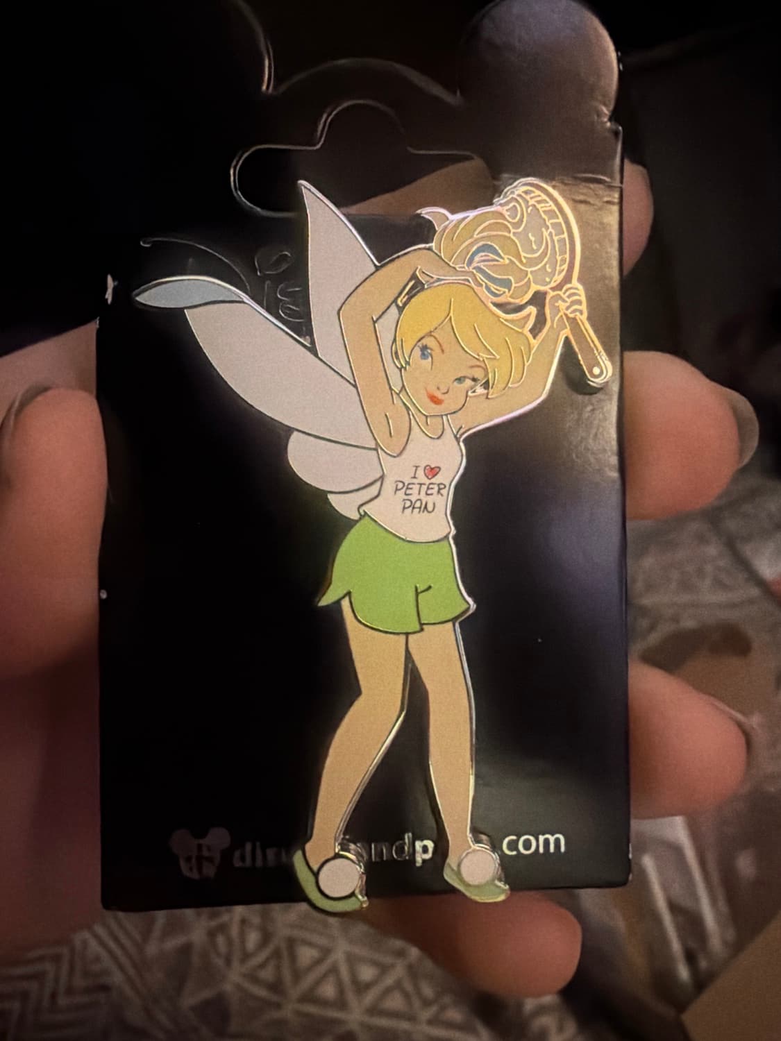 DLP - Tinker Bell - Waking Up - I Love Peter Pan T-Shirt
