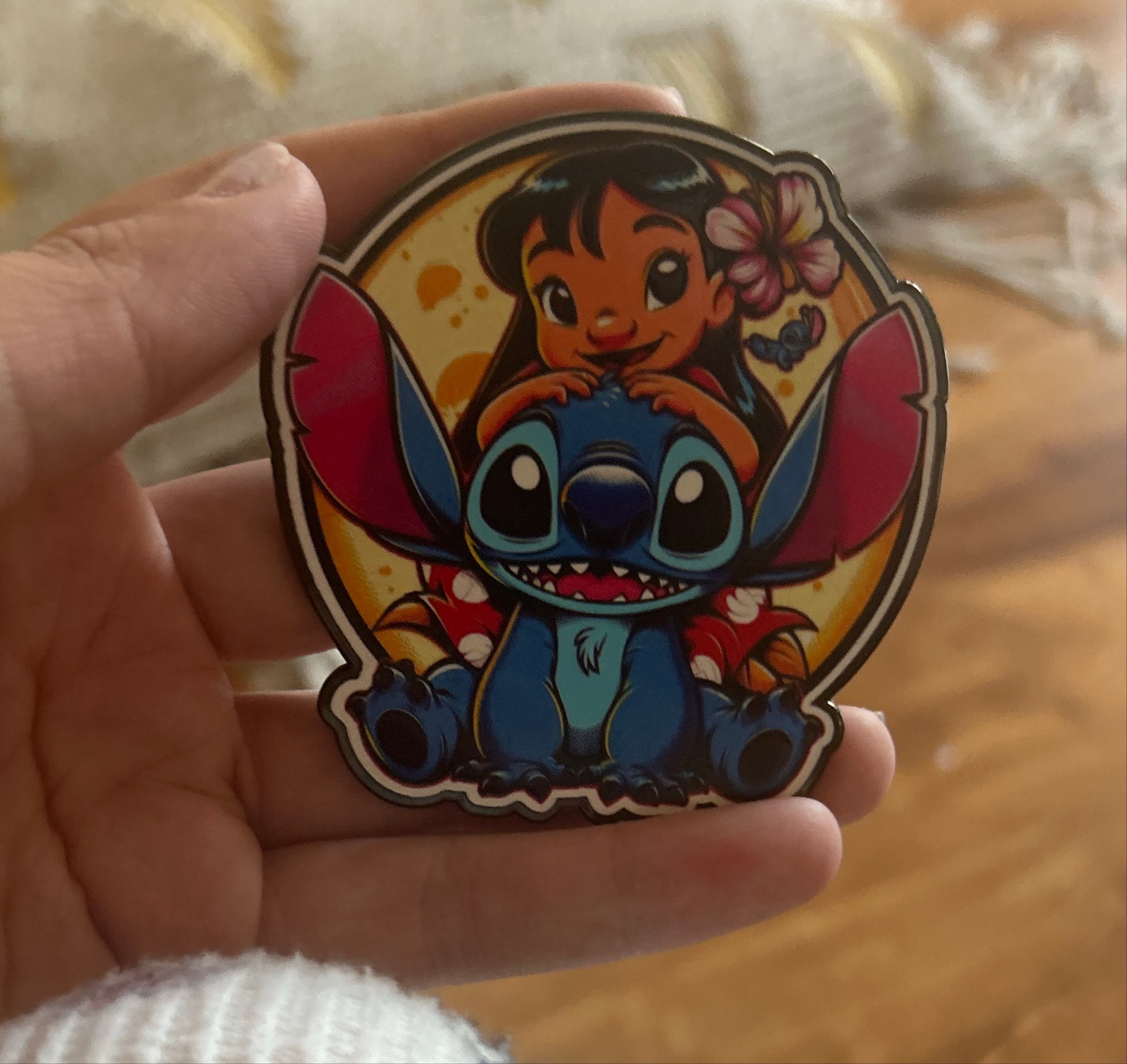 Lilo and Stitch Circle Portrait - BoxLunch Exclusive front