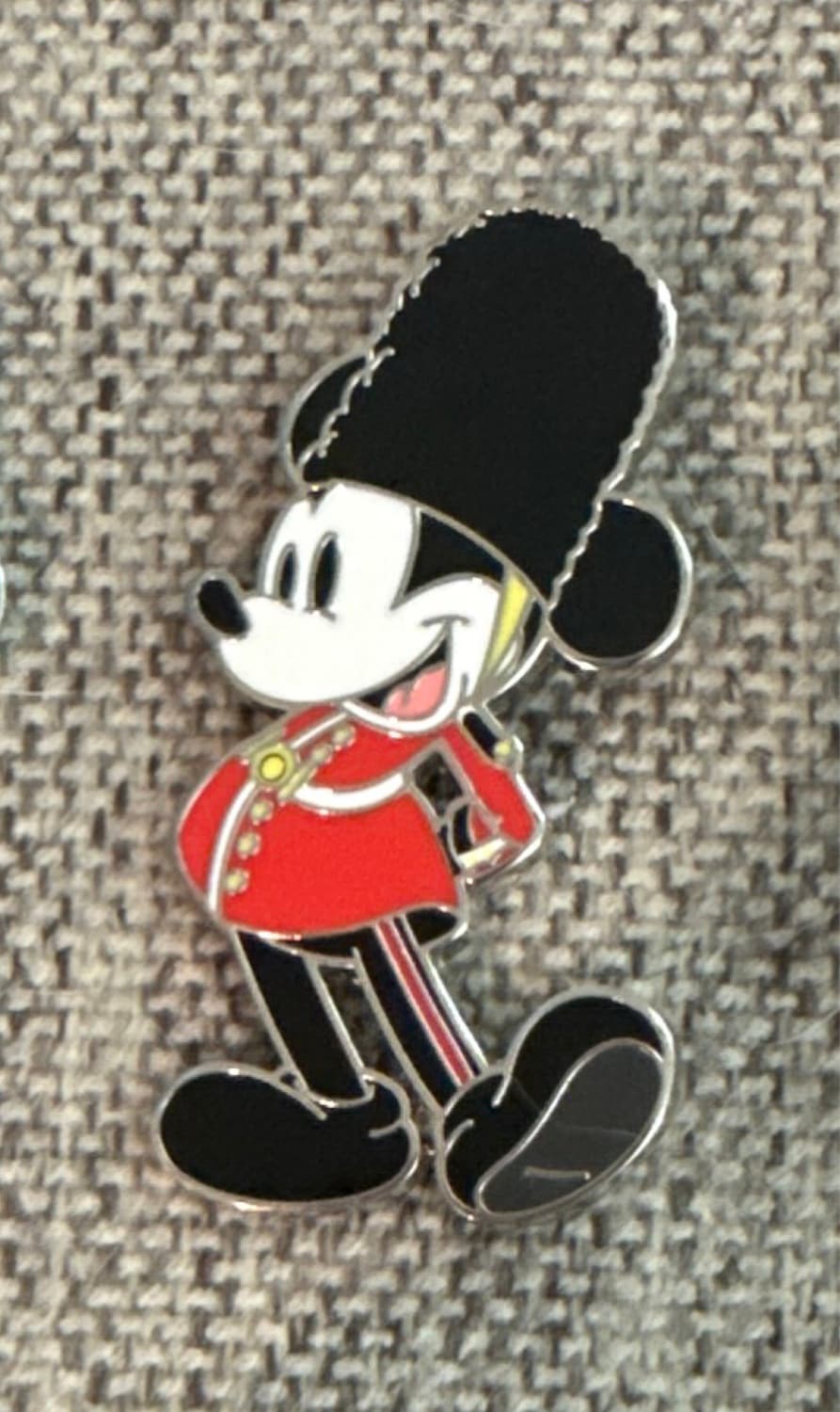 Mickey Mouse as a Royal Guard (U.K. Mickey Pin)