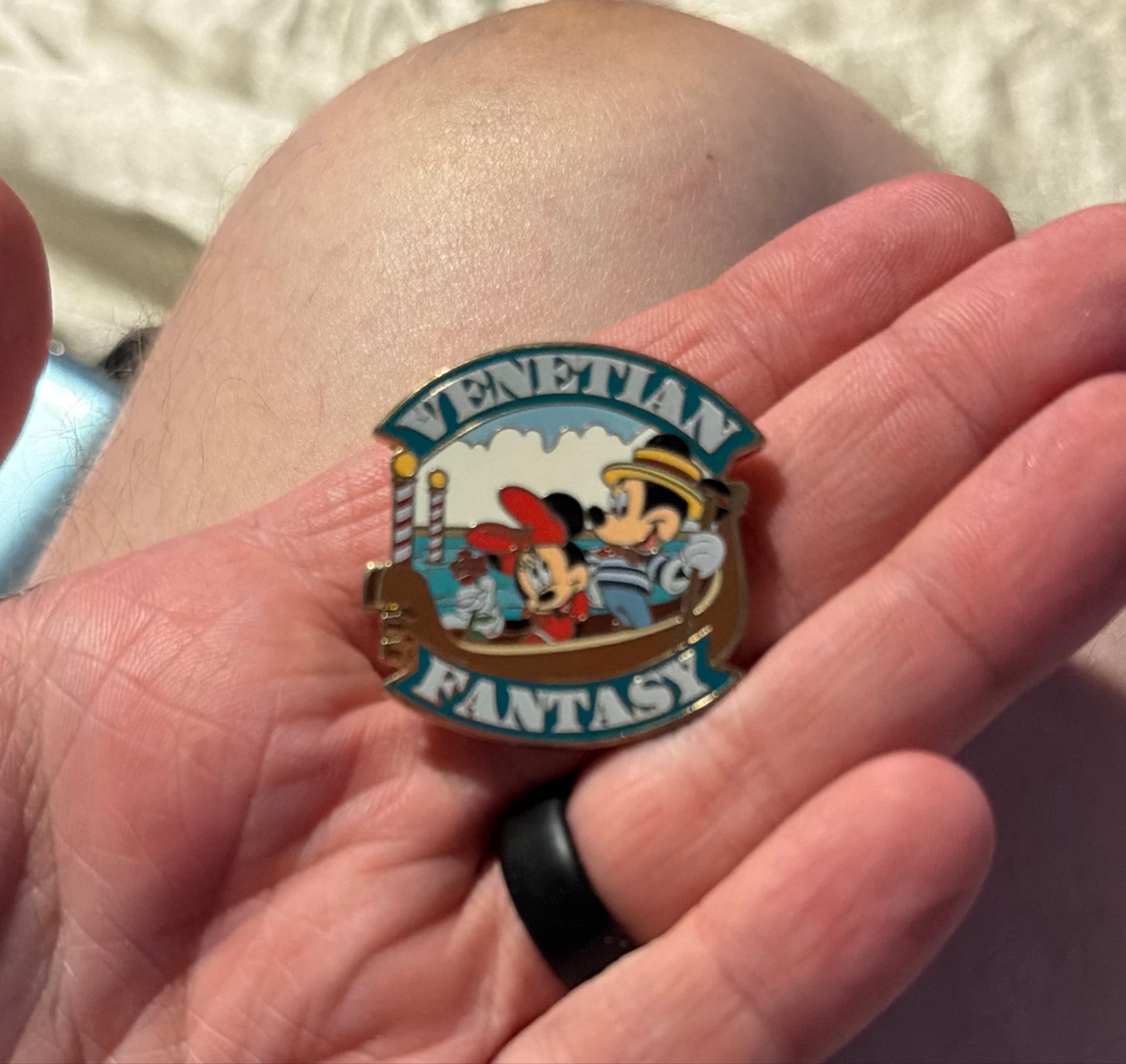 Mickey and Minnie on a Gondola - Venetian Fantasy - Adventures by Disney