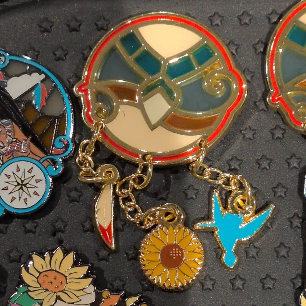 Princess Stained Dangling Charms - Pocahontas