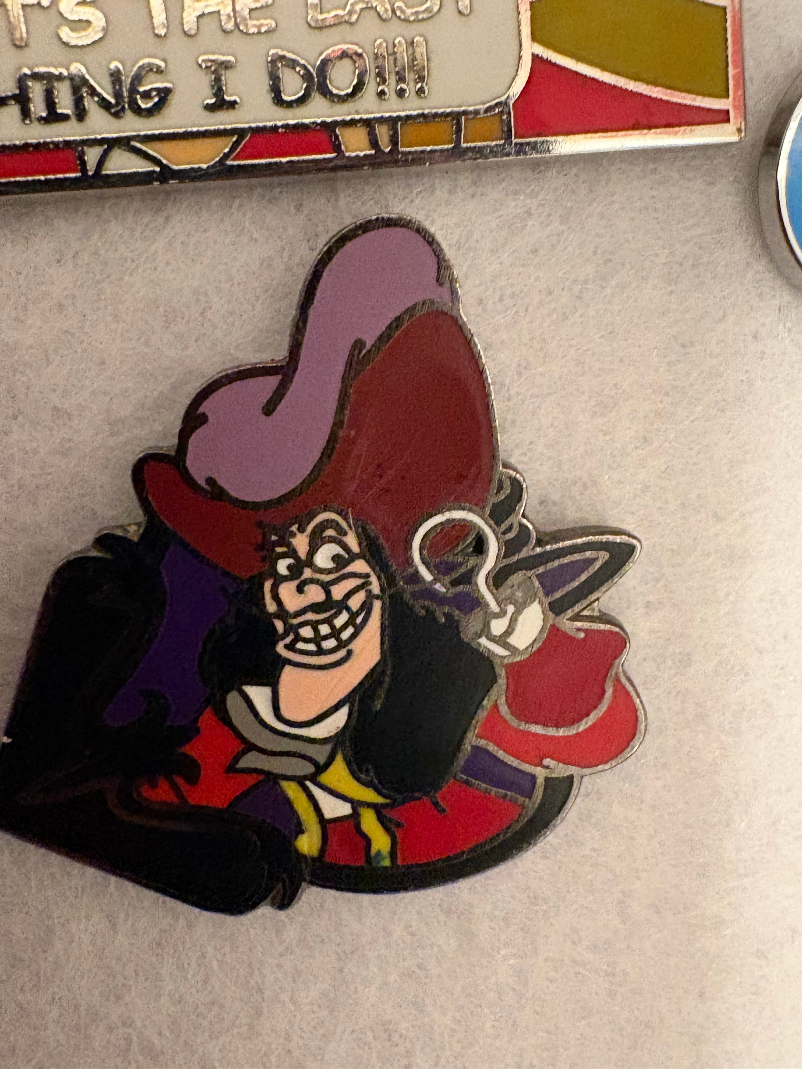 Captain Hook Villains Puzzle Pin #69515