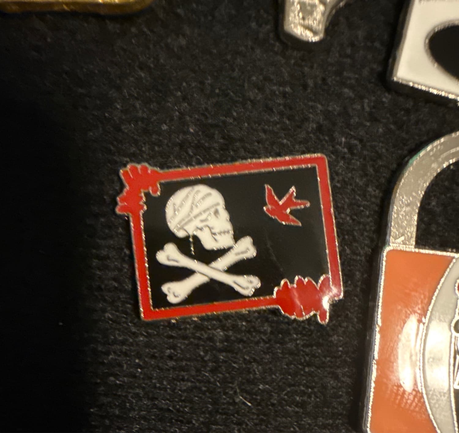 Disney Jack Sparrow Flag Pirates of the Caribbean Trading Pin