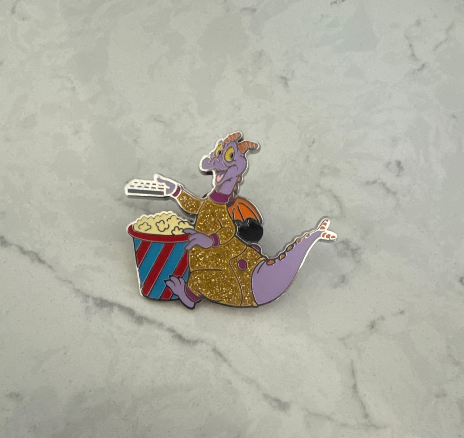 Figment in Pajamas with Popcorn Bucket
