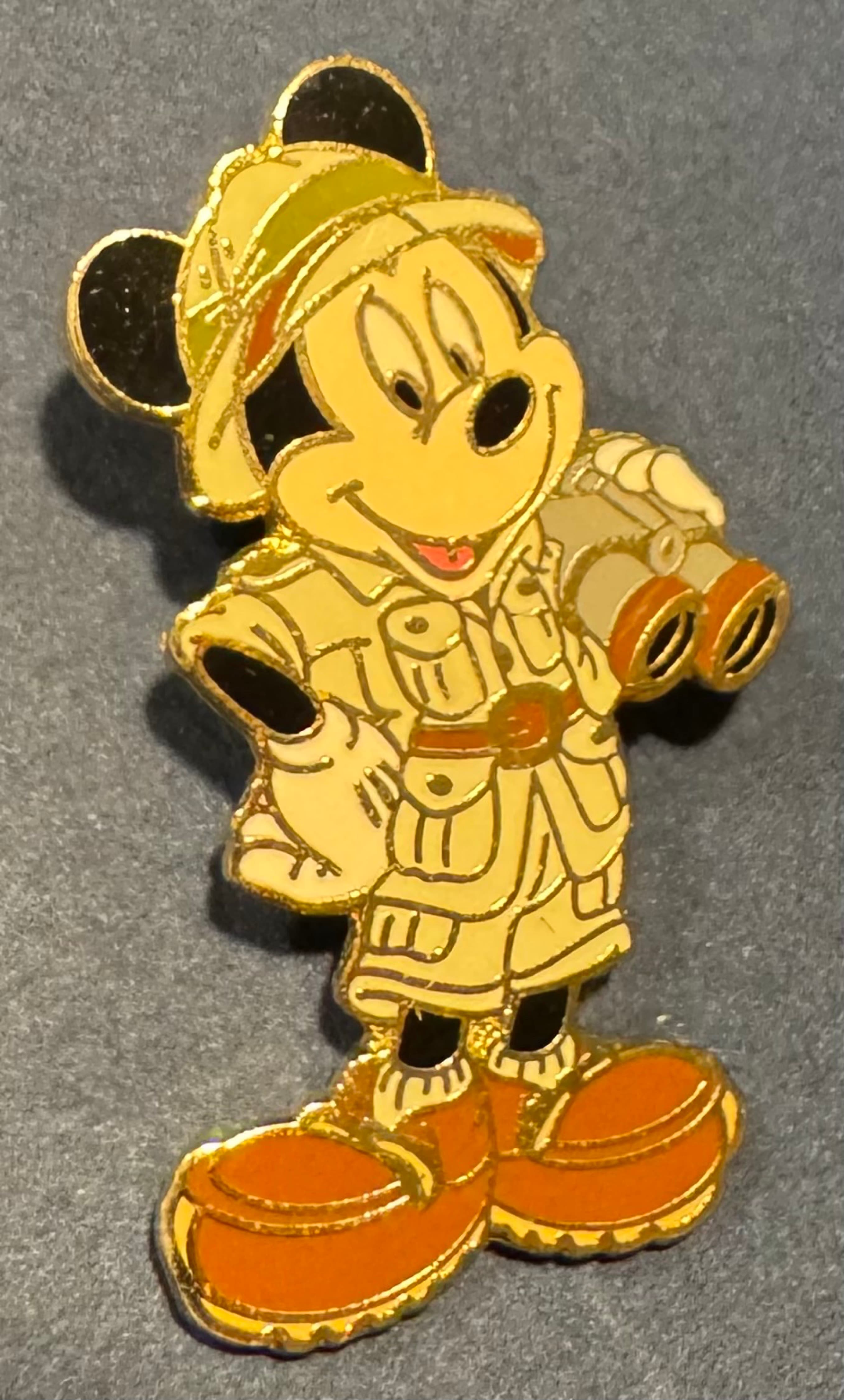 Safari Mickey With Binoculars