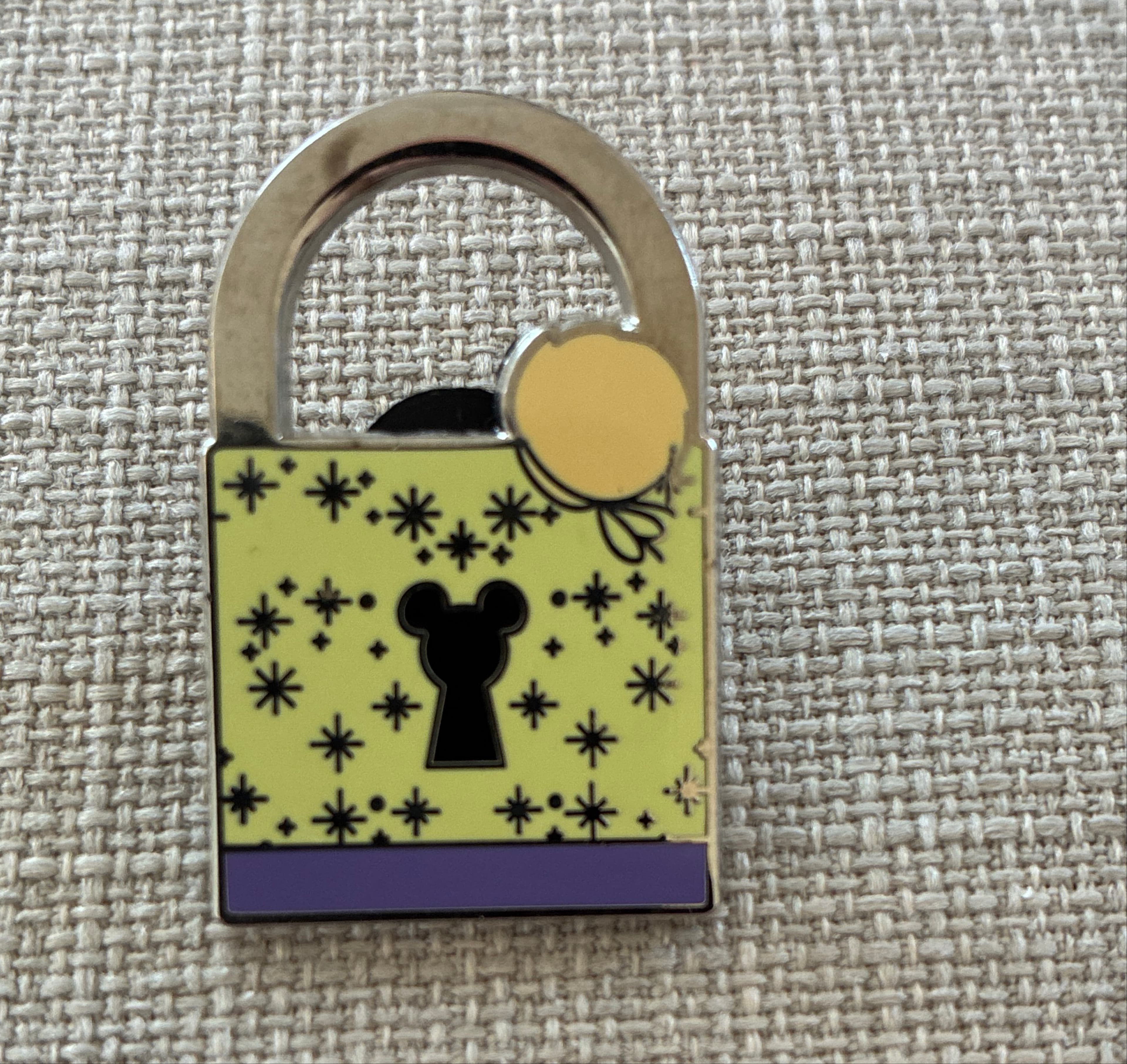 Minnie Mouse Padlock - Hidden Mickey Character Lock Collection