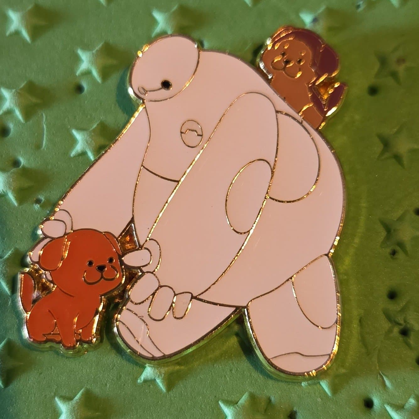 Loungefly Disney Big Hero 6 Baymax Puppy Enamel Pin