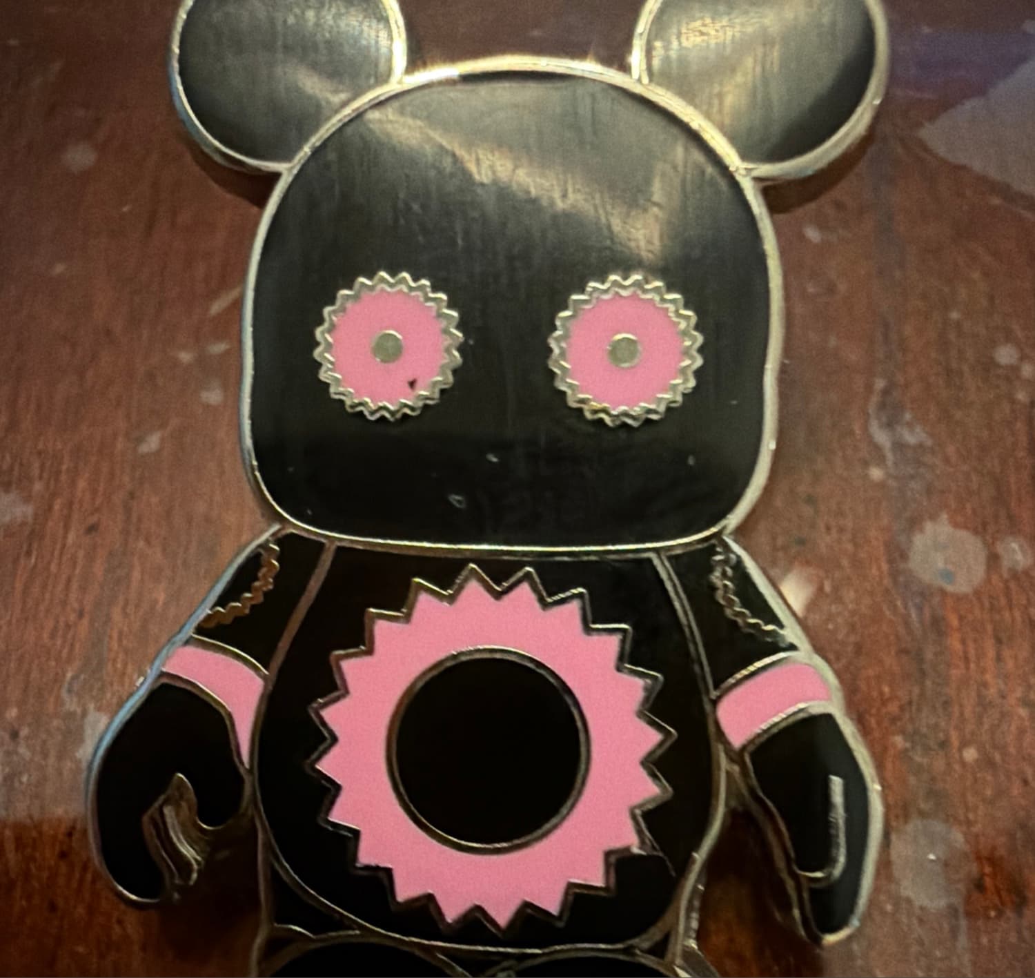 Mickey Mouse Robot Pin front