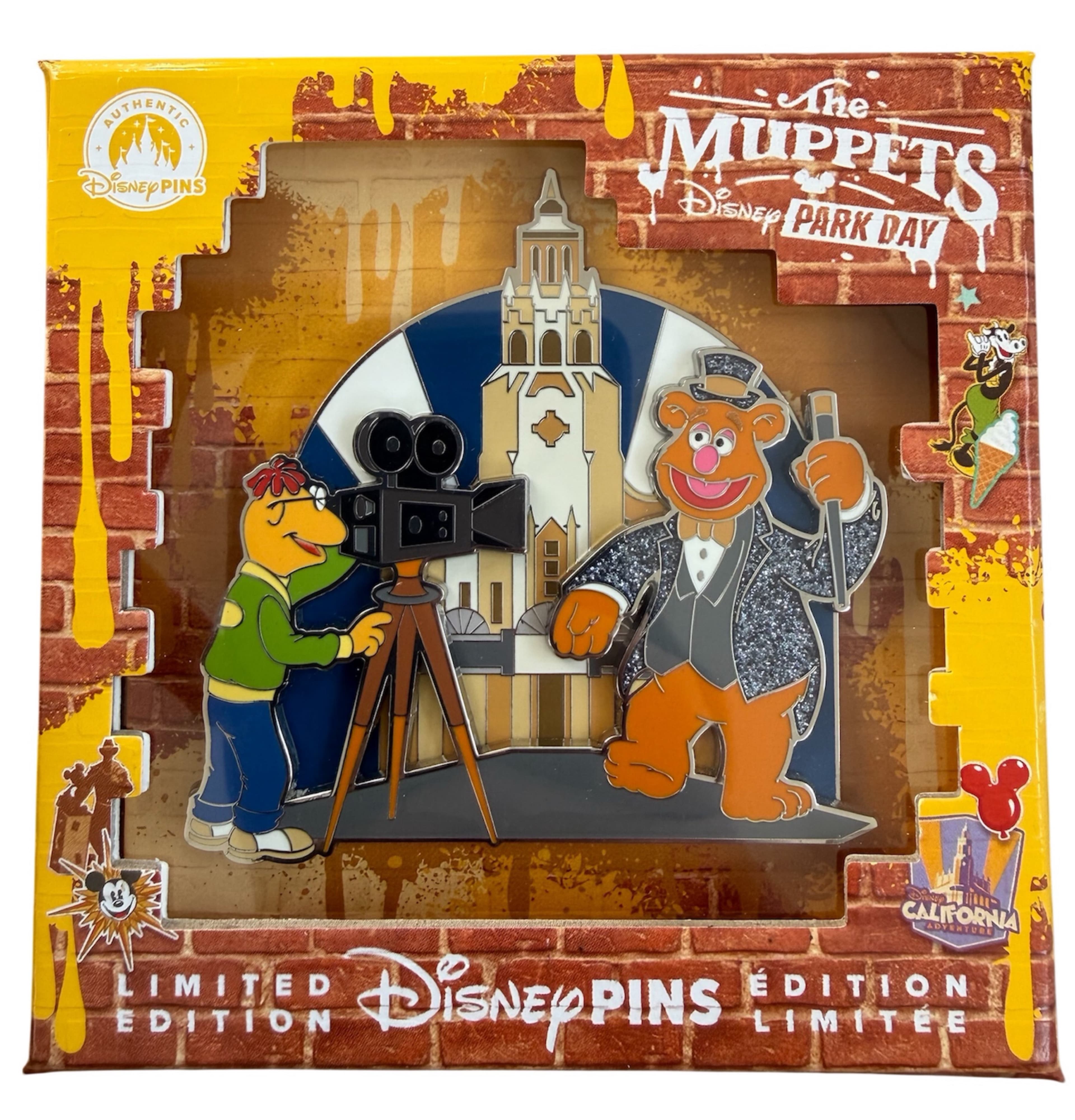 The Muppets Scooter and Fozzie Bear at Carthay Circle Mini Jumbo