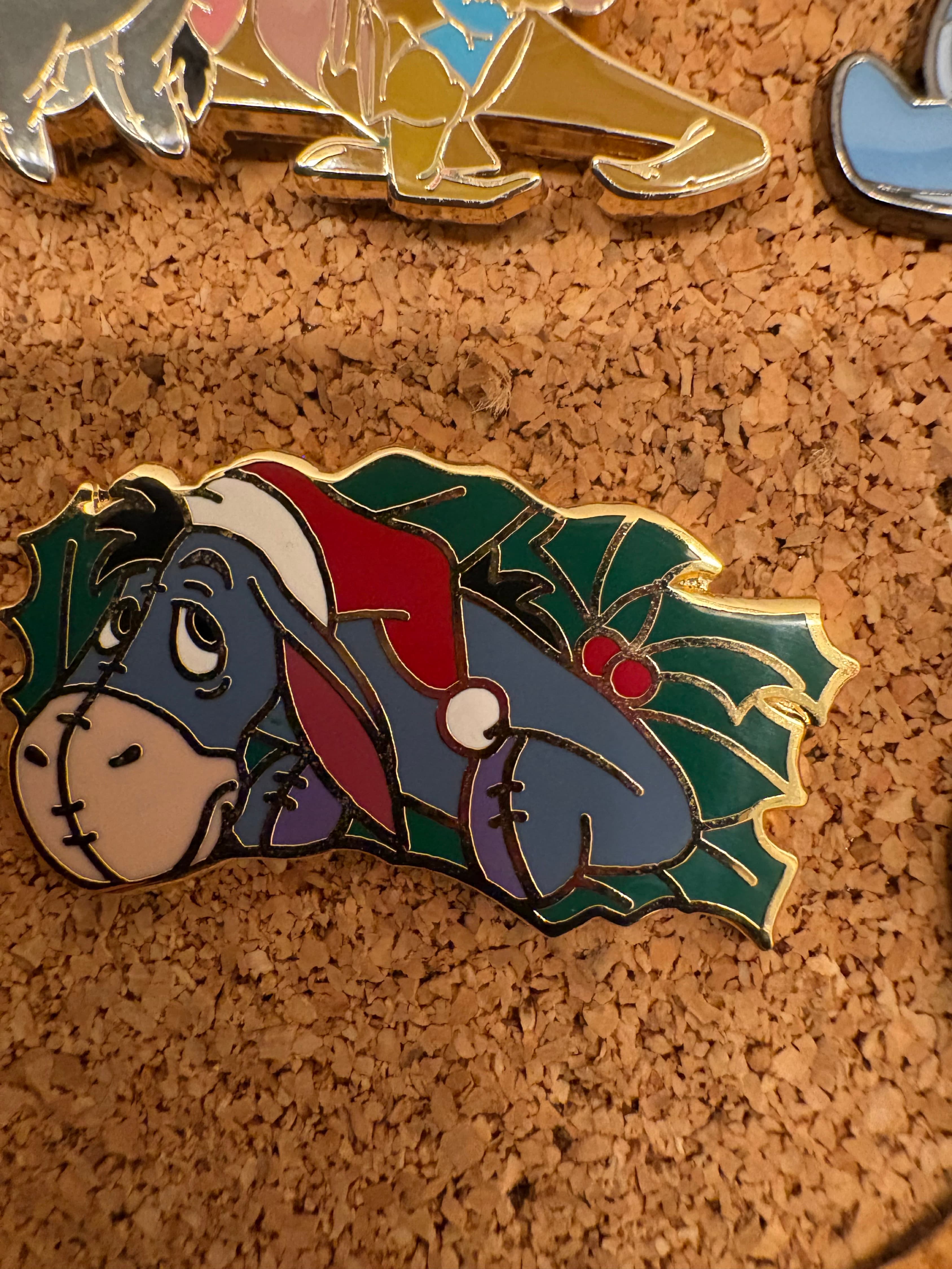 Eeyore Christmas Holly Wreath - 12 Months of Magic