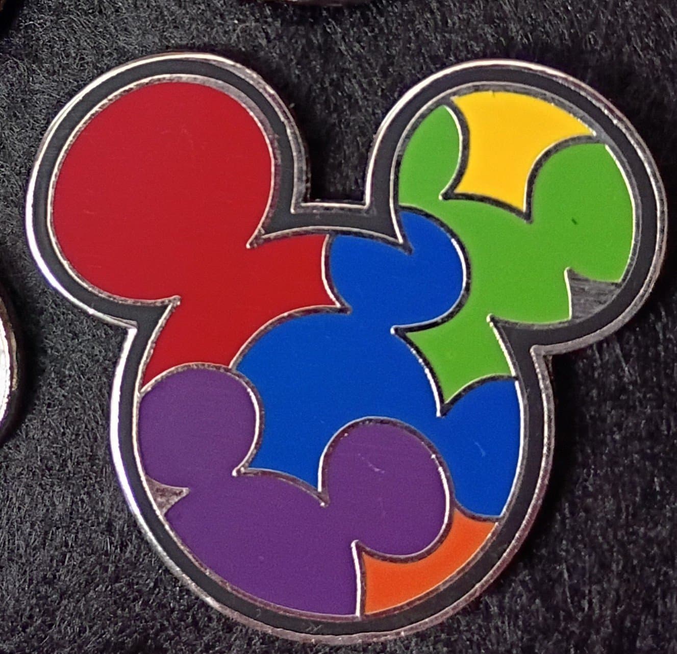 Disney Rainbow Mickey Mouse Icon