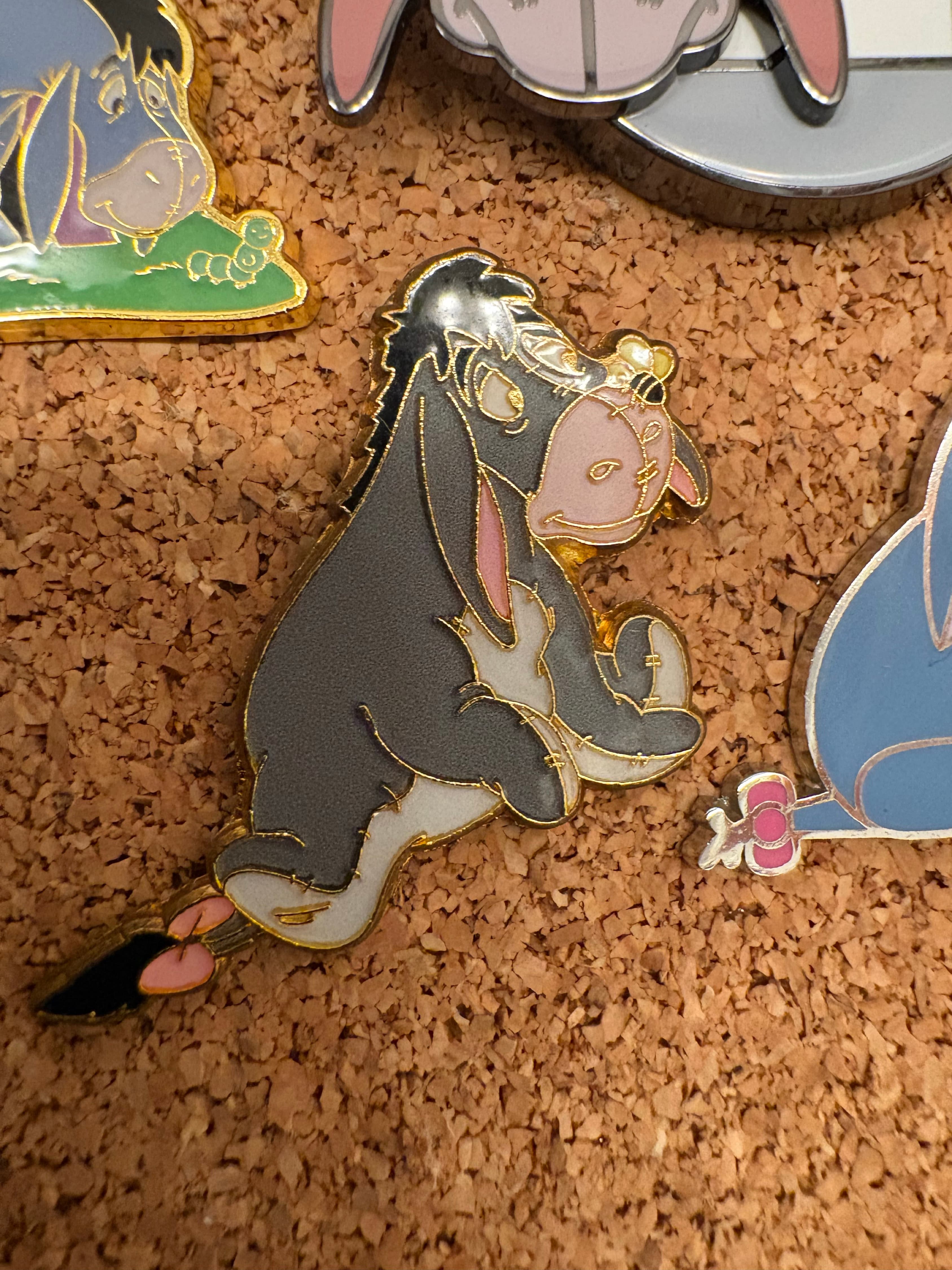 Eeyore Sitting with a Bee on his Nose