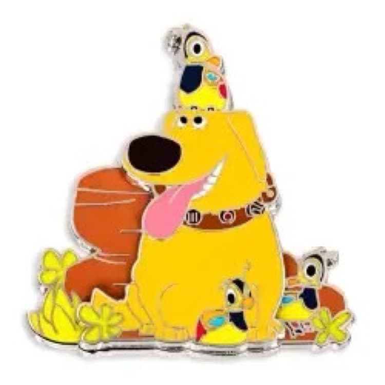 Dug with Kevin's Babies - Pixar's Up front