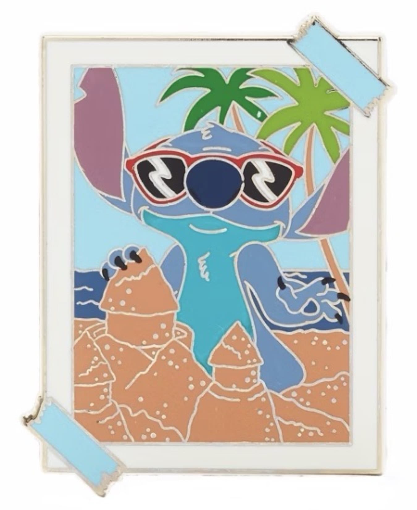 Stitch with Sandcastle