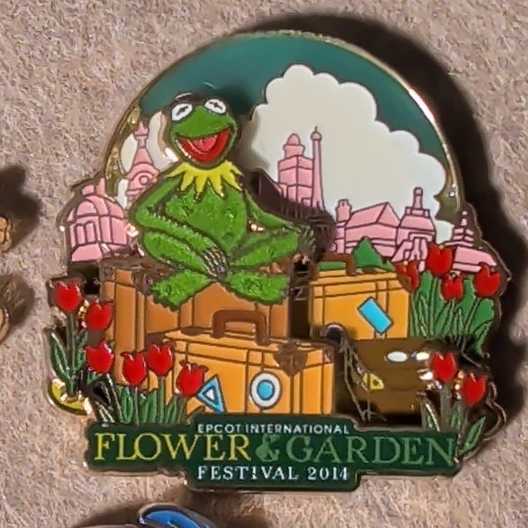 EPCOT International Flower & Garden Festival 2014 - Kermit Topiary