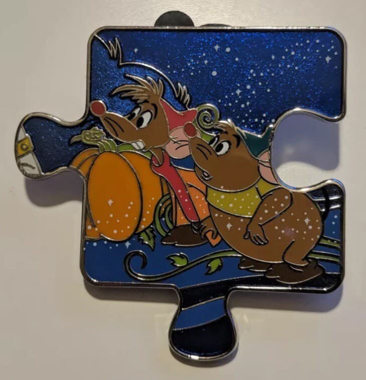 Character Connection Mystery Collection - Cinderella Puzzle - Jaq and Gus front