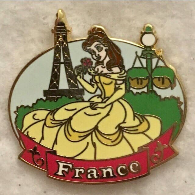 Epcot World Showcase - Belle at France Pavilion