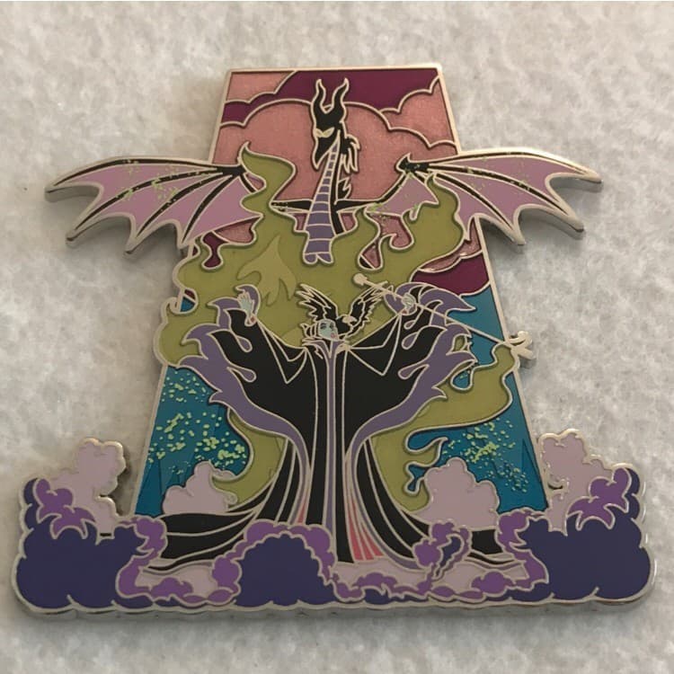 Park Pack Sleeping Beauty - Maleficent (Pink Clouds) front