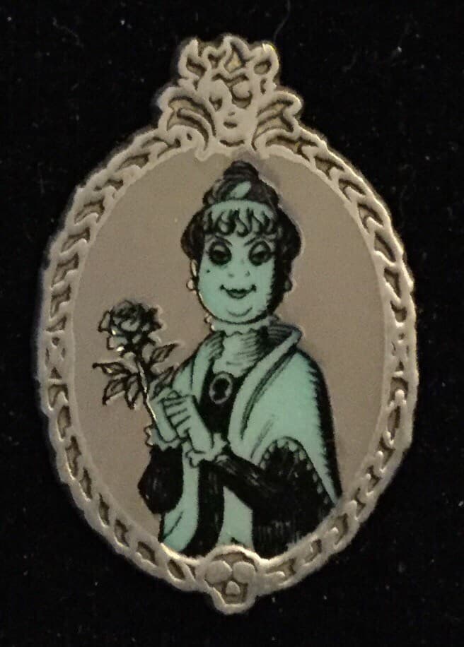 Haunted Mansion Glows In The Dark Mystery Set - Lady With Rose front