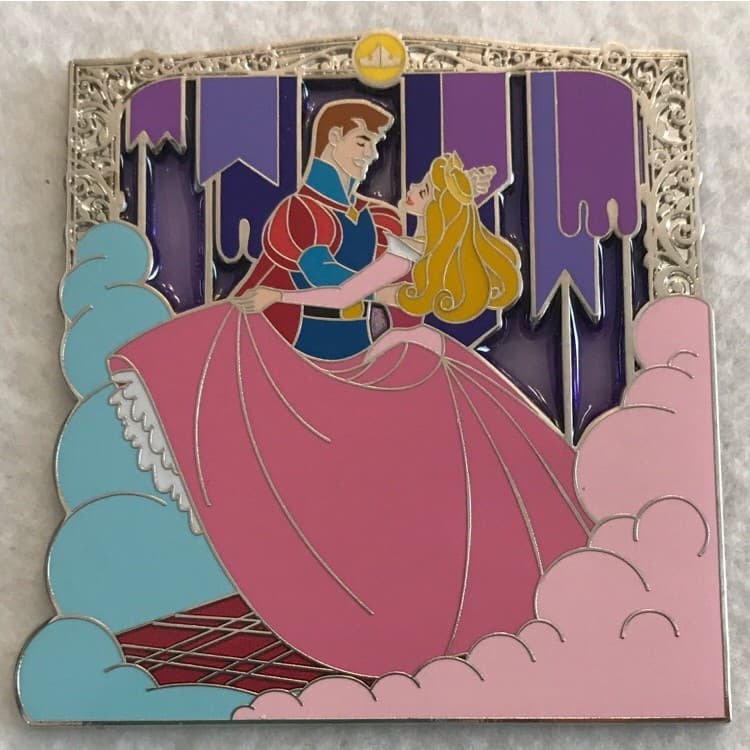 Park Pack Sleeping Beauty - Aurora and Phillip Dancing (Pink Dress) front
