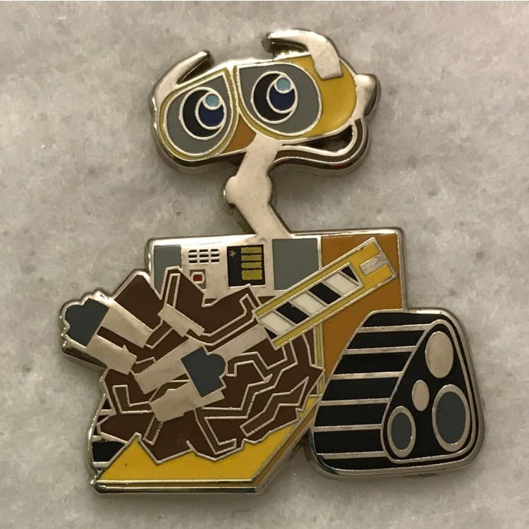 Wall-E Holding Trash