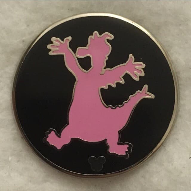 Hidden Mickey 2010 WDW - Figment - Silhouette