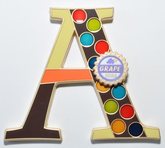 Pixar Party Letters Framed Set - A (Up)