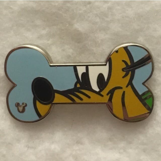 Hidden Mickey 2017 WDW - Dog Bones - Pluto
