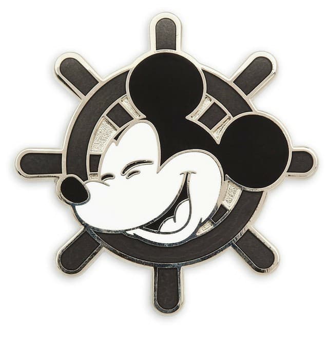Monthly Mickey Mouse Memories Pin - January - Mickey Mouse Face and Wheel
