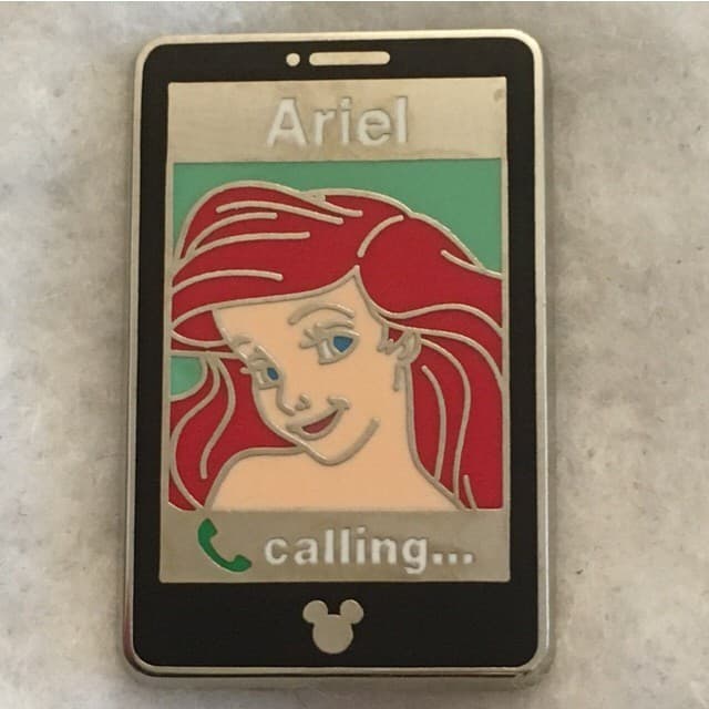 Hidden Mickey 2014 WDW - Phones - Ariel