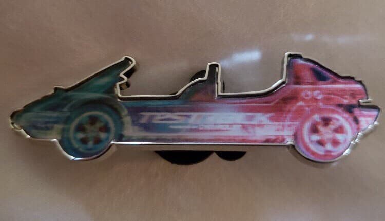 Lenticular Test Track Car