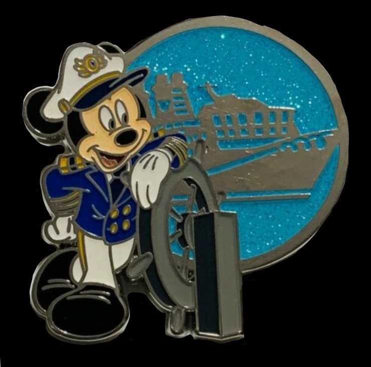 Celebrate Mickey Mouse Party Mystery Pin - DCL Ship Captain Mickey Mouse