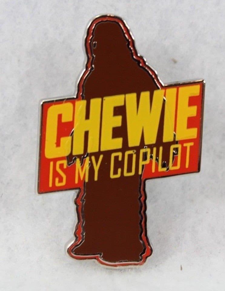 Solo: A Star Wars Story Pin Trading Flair Set - Chewbacca Silhouette front