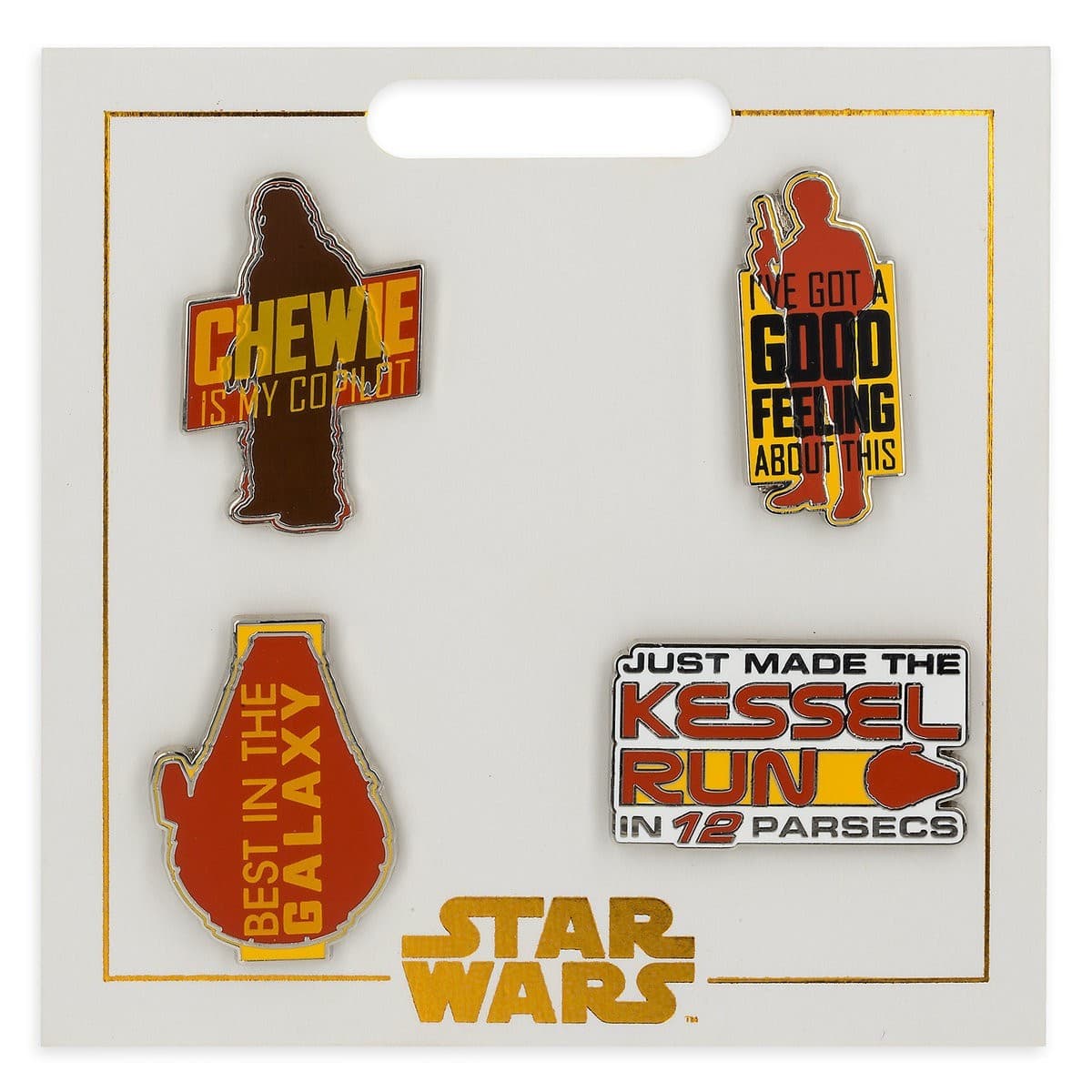 Solo: A Star Wars Story Pin Trading Flair Set