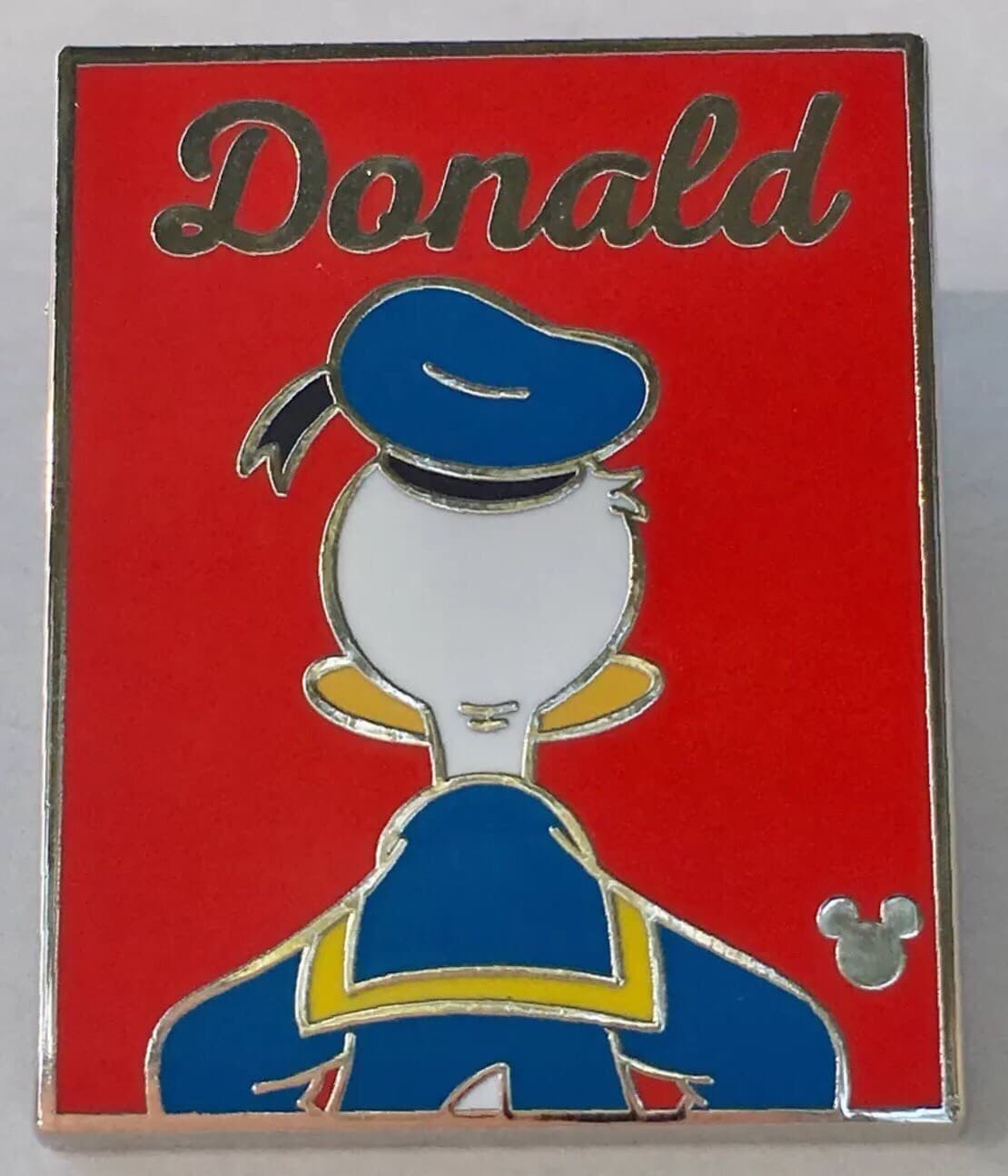 Hidden Mickey 2018 DLR - Character Backs - Donald Duck