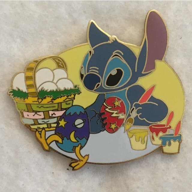 Stitch Easter Egg Painting