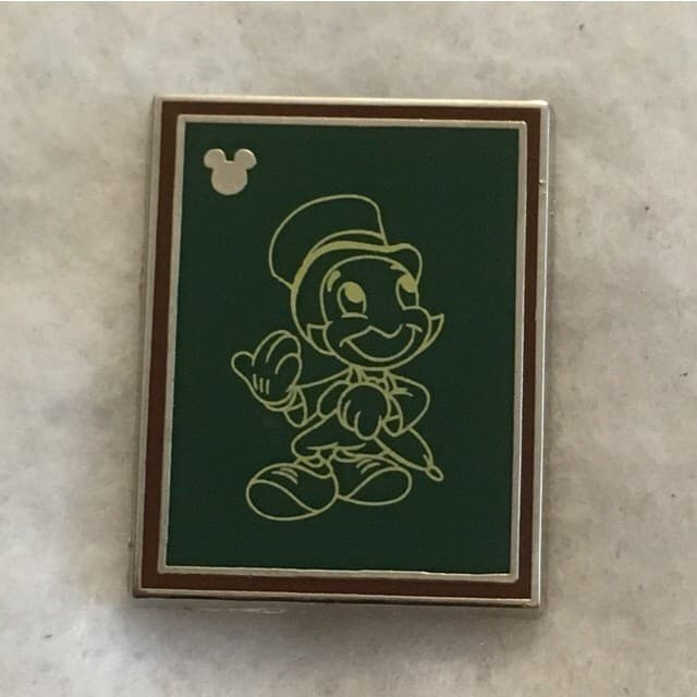 Hidden Mickey 2014 DLR - Chalk Sketches - Jiminy Cricket