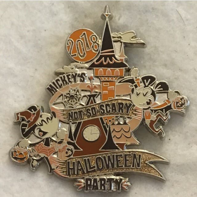 Mickey’s Not So Scary Halloween Party - Logo Pin