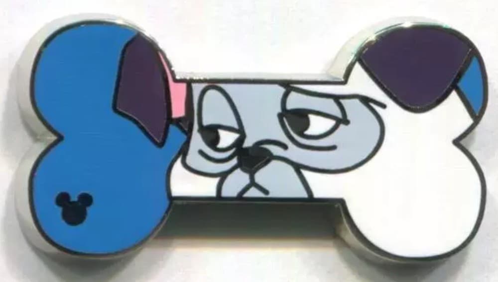 Hidden Mickey 2017 WDW - Dog Bones - Percy Completer front