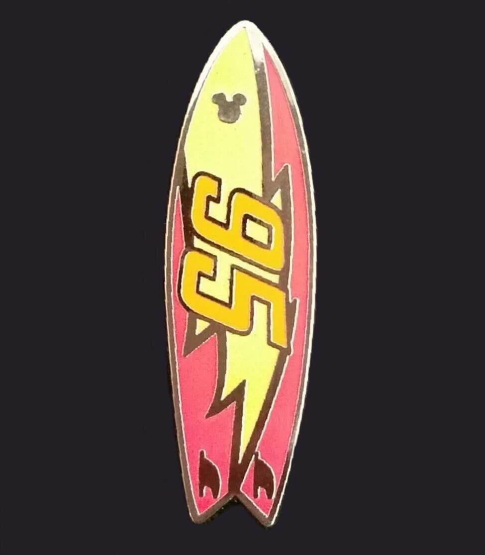 Hidden Mickey 2018 DLR - Surfboards - Lightning McQueen