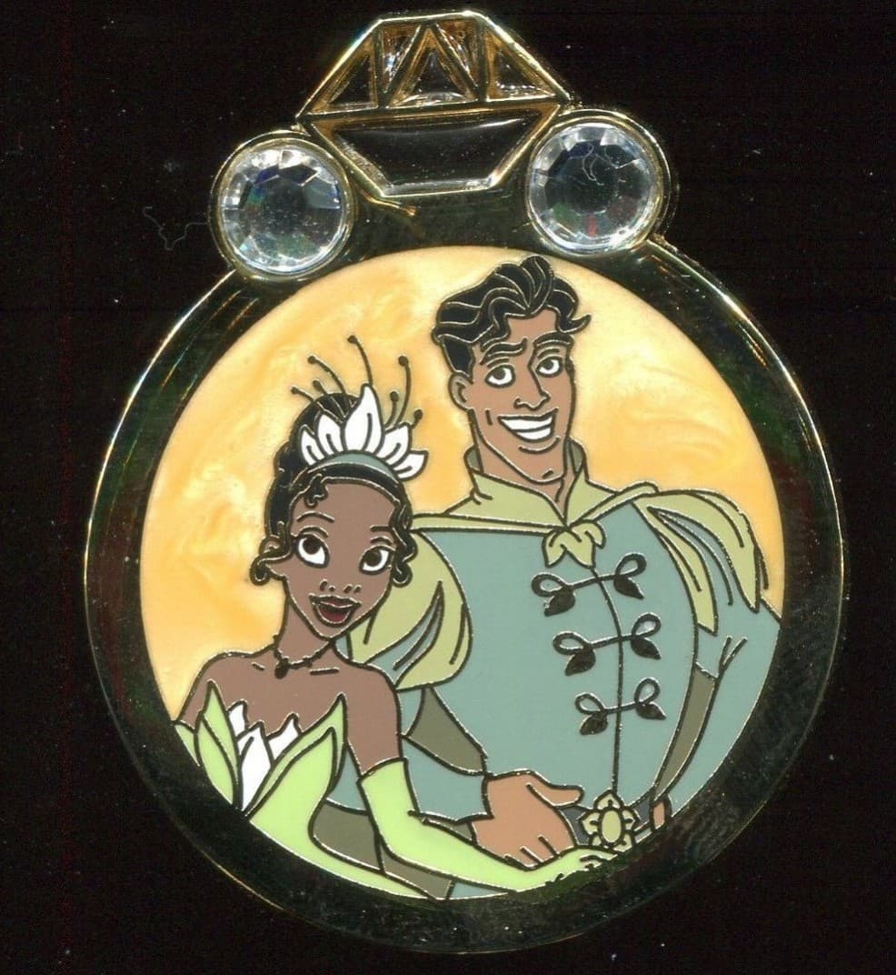 Disney Couples Reveal / Conceal Mystery Set - Tiana and Prince Naveen