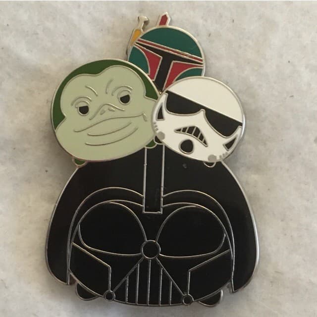 Tsum Tsum Slider - Darth Vader, Jabba the Hut, Stormtrooper, & Boba Fett