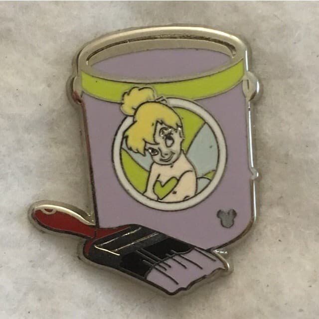 Hidden Mickey 2012 WDW - Paint Cans - Tinker Bell
