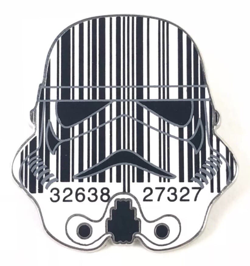 Stormtrooper Helmet Mystery Set - Barcode